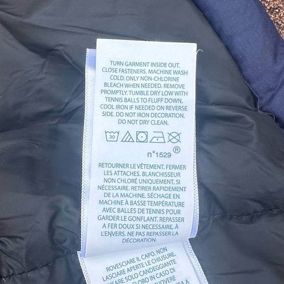 Polo Ralph Lauren Navy Blue Hooded Puffer Coat Infant Boys 9 Months - Picture 6 of 7